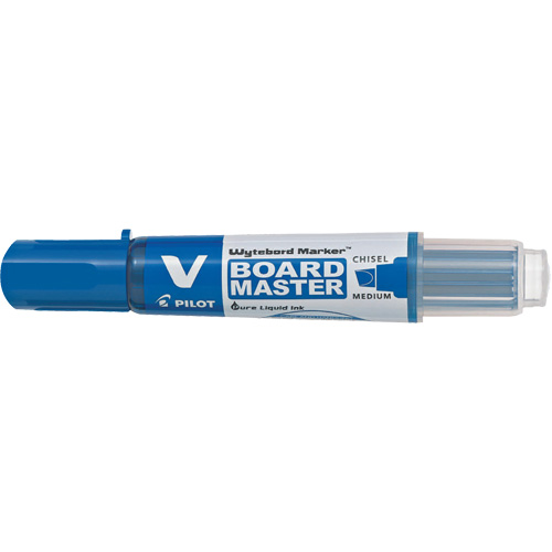 Vboard Master White Board Marker, Blue, Chisel Tip WestPier