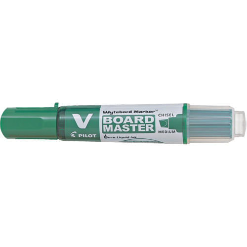 Vboard Master White Board Marker, Green, Chisel Tip WestPier
