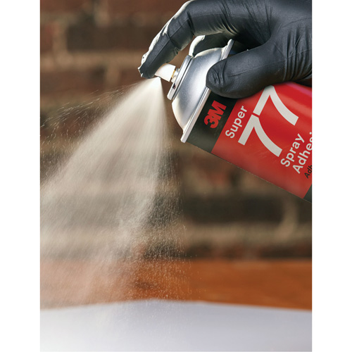 Super 77 Spray Adhesive, Clear, Aerosol Can WestPier