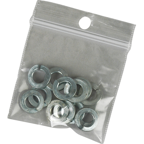 Poly Bags, Reclosable, 10" x 8", 4 mils WestPier