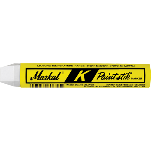 K Paintstik&reg; Paint Marker, Solid Stick, White WestPier