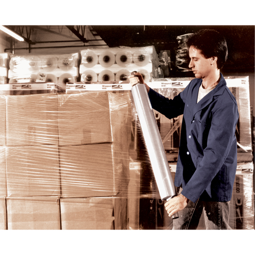 Hand Stretch Wrap, 80 Gauge (20.3 micrometers), 20" x 1000' WestPier