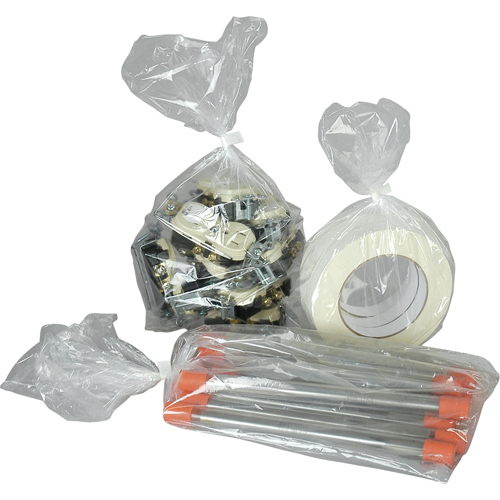 Poly Bags, Open Top, 18" x 7", 1 mils WestPier