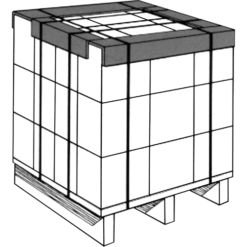 Edge Protector, Cardboard, 72" L x 2-1/2" W WestPier