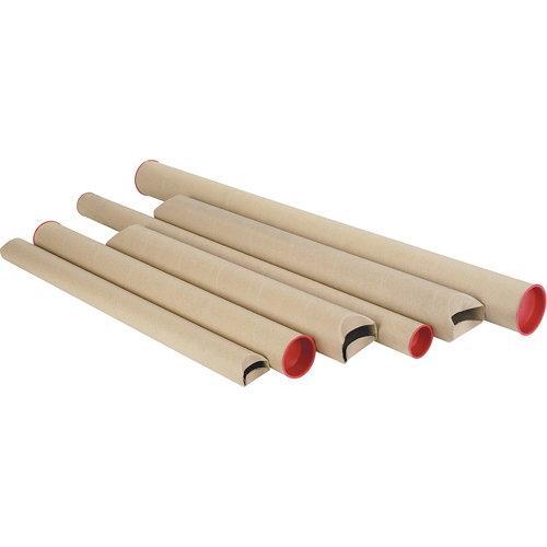 Snap-Seal Mailing Tubes, Round, 3" W x 18" L WestPier