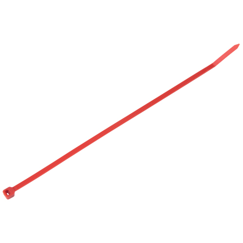 Intermediate Cable Ties, 8" Long, 40 lbs. Tensile Strength, Red WestPier