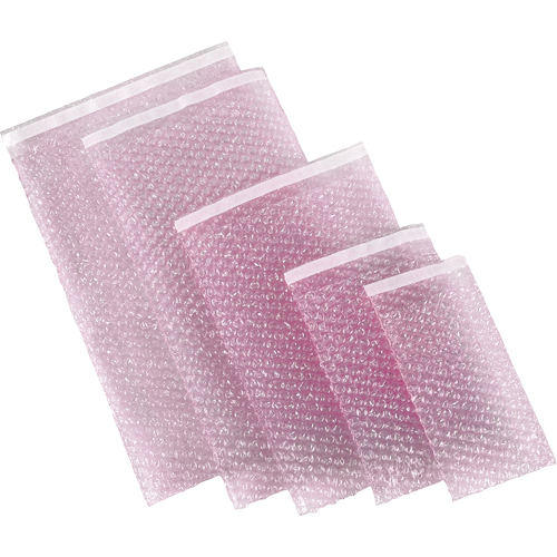 E-Z Seal Bubble Pouches, 4" W x 7.5" L WestPier