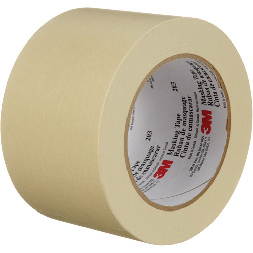 Highland 203 Masking Tape, 72 mm (3") x 55 m (180'), Beige WestPier