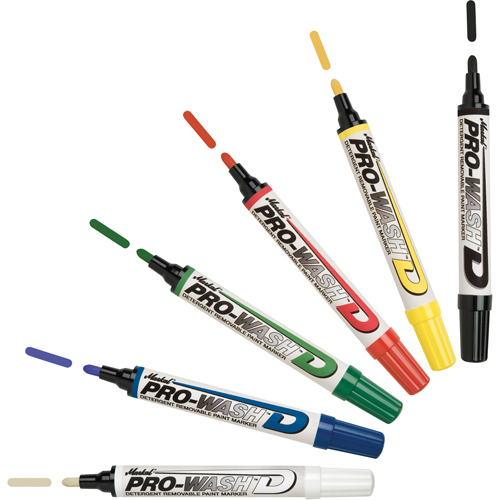 Paint-Riter&reg;+ Water Removable Paint Marker, Liquid, Red WestPier