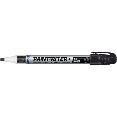 Marqueur pour surfaces huileuses Paint-Riter +, Liquide, Noir WestPier