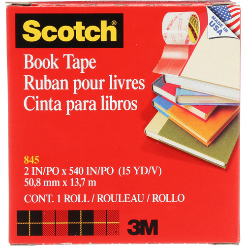Ruban pour la r&eacute;paration de livres Scotch WestPier