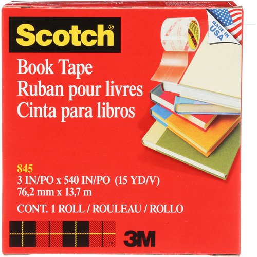 Ruban pour la r&eacute;paration de livres Scotch WestPier