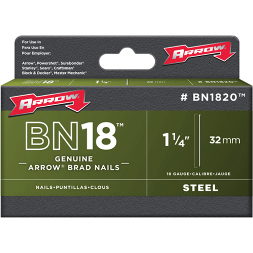 Brad Nails for Arrow & Aurora Staple Guns & Hammer Tackers WestPier