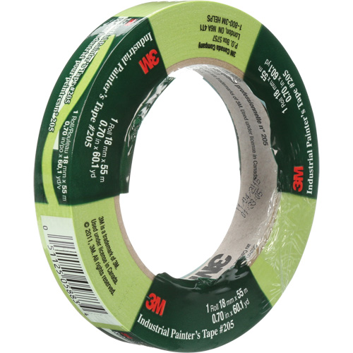 Ruban de calibre industriel pour peintre 205, 18 mm (3/4") x 55 m (180'), Vert WestPier