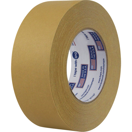 Utility Paper Flatback Tape, 48 mm (2") x 54.8 m (180'), Kraft WestPier