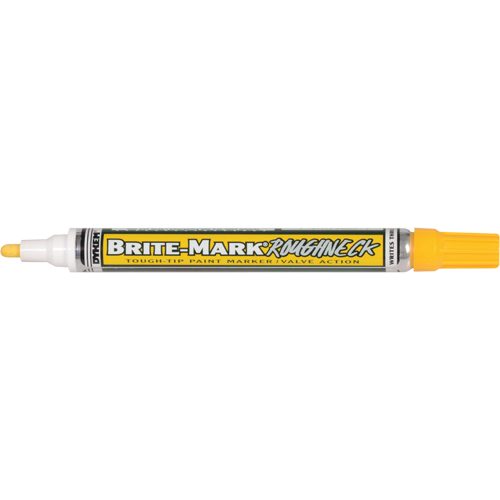 Brite-Mark&reg; RoughNeck Marker, Liquid, Yellow WestPier
