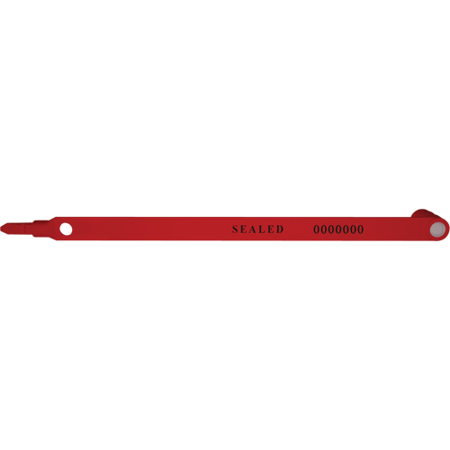 uniFreight Security Seals, 7-3/4", Plastic, Truck Seal WestPier