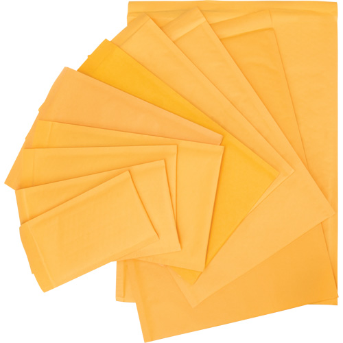 Enveloppes postales coussin&eacute;es, Kraft, 6" la x 10" lo WestPier