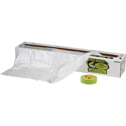 Trousse de pellicule de protection contre les surpulv&eacute;risations et ruban, 400' lo x 16' la, Plastique WestPier