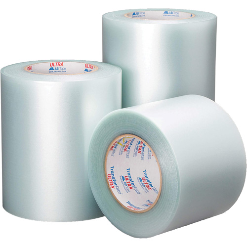 TransferRite&reg; Ultra Clear Tape, Polypropylene, 355.6 mm (14") W x 91.44 m (300') L, 3.9 mils Thick WestPier