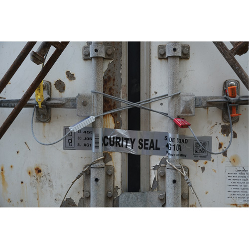 Scell&eacute;s de haute s&eacute;curit&eacute;, 12", M&eacute;tal, Scell&eacute; &agrave; c&acirc;ble WestPier