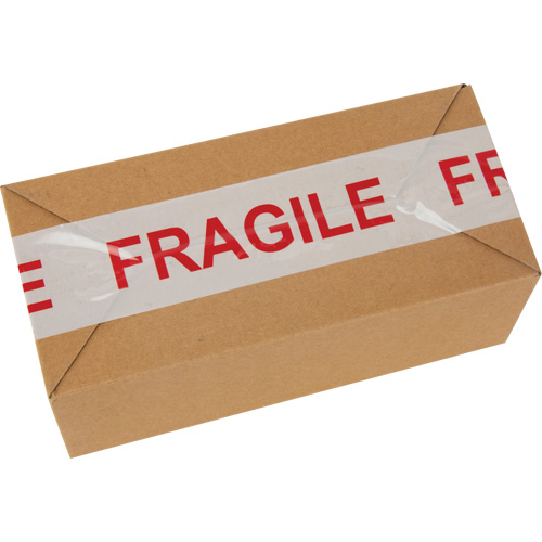 Ruban d'emballage Fragile, Adh&eacute;sif Thermofusible, 2 mils, 48 mm (2") x 100 m (328') WestPier