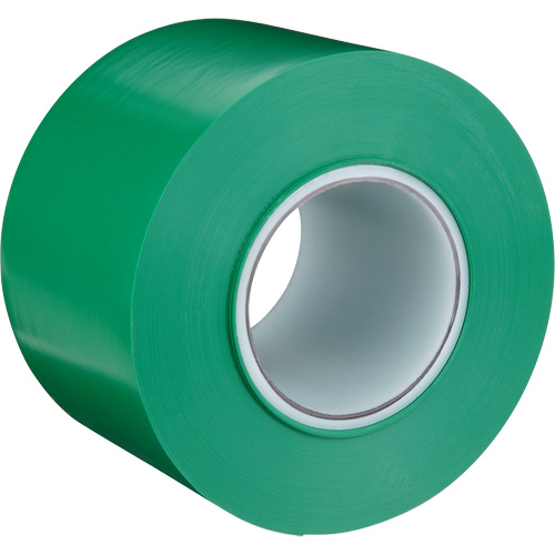 Ruban de marquage de planchers durable 971, 4" x 108', Vinyle, Vert WestPier