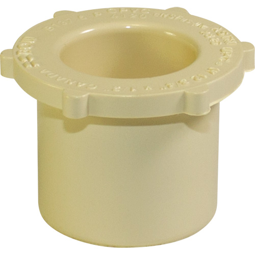 R&eacute;duction m&acirc;le-femelle pour tuyau Flowguard Gold, 3/4" x 1/2", Chantepleure x noeud, PVC-C WestPier