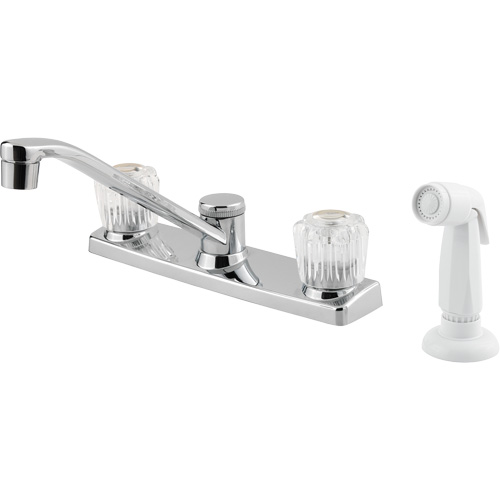 Robinet de cuisine avec pulv&eacute;risateur s&eacute;rie Pfirst WestPier