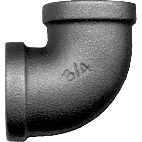 Coude femelle 90° pour tuyau, FPT, Acier, 1-1/2" WestPier