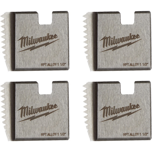 Matrices de tuyauterie portables NPT, Pour tuyau de 1-1/2", Alliage WestPier