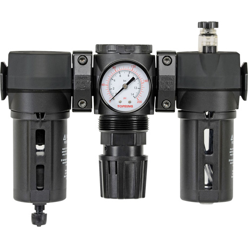 Filter, Regulator & Lubricator Modulair 300 with Manual Drain & Standard Bowl, 3/8" NPTF WestPier