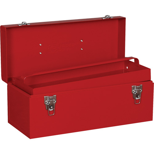 Utility Tool Box, 7" D x 16" W x 7-1/2" H, Red WestPier