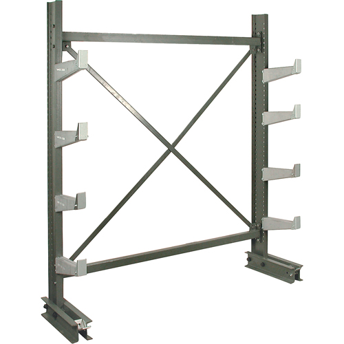 SUPPORT,PORTE A FAUX,6',SIMPLE,ENTRETOISE,BASE, 72" la x 84" h WestPier