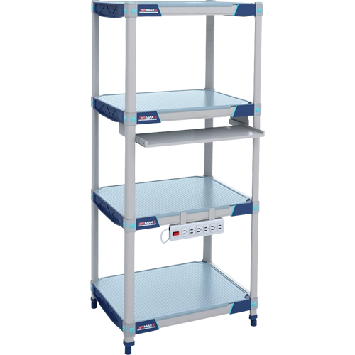 MetroMax i&reg; Shelves, 24" W x 18" D, 800 lbs. Capacity WestPier