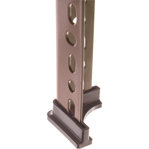 Accessoires pour corni&egrave;res perfor&eacute;es - Pied en plastique (montant simple) WestPier
