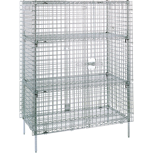 Security Carts, 5 Tiers, 38-1/2" W x 66-13/16" H x 21-1/2" D WestPier