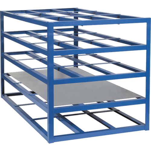 Supports pour feuilles horizontales, 103" la x 55" p x 48" h, Capacit&eacute; de 2000 lb WestPier