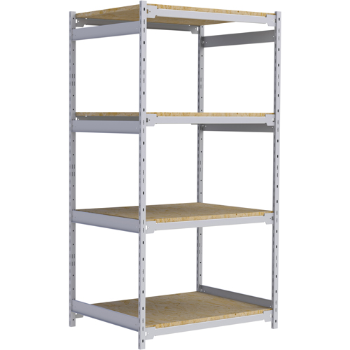 &eacute;tag&egrave;re-classeur de grande largeur, Acier, 4 Tablettes, 42" la x 32" p x 84" h WestPier