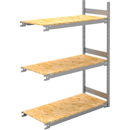 &eacute;tag&egrave;re-classeur de grande largeur, Acier, 3 Tablettes, 42" la x 18" p x 60" h, Ensemble Ajout WestPier