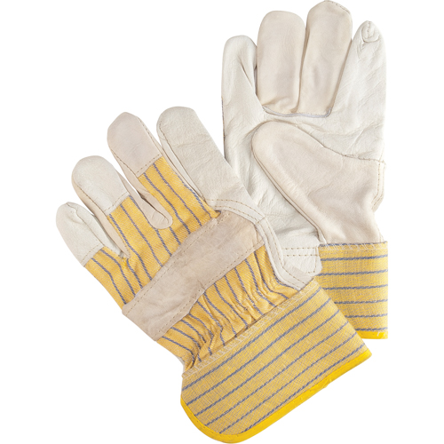 Abrasion-Resistant Fitter's Gloves, X-Large, Grain Cowhide Palm WestPier