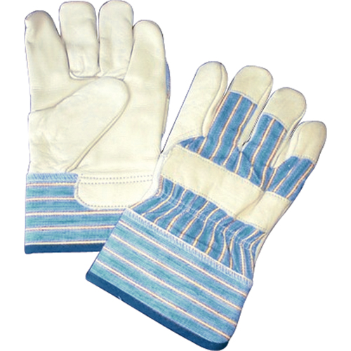 Gants doubl&eacute;s, Taille unique, Paume en Cuir fleur de vache, Doublure en Molleton de coton WestPier
