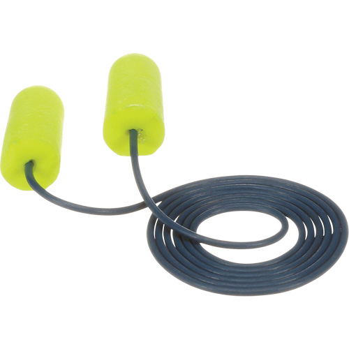 Bouchons d'oreilles d&eacute;tectables E-A-Rsoft, Avec cordon, R&eacute;gulier, Vrac - Sac en poly, NRR dB 32 WestPier
