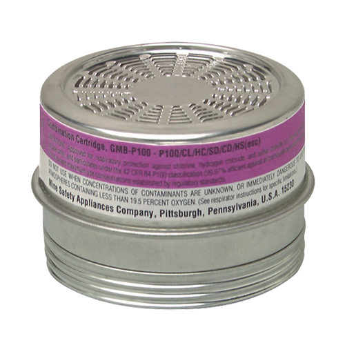 Comfo&reg; Respirator Cartridges, Gas/Vapour Cartridge, Acid Gas/P100 WestPier