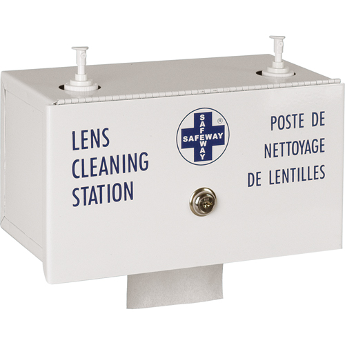 PRODUITS POUR NETTOYAGE DE LUNETTES, M&eacute;tal, 6" lo x 6" p x 11,5" h WestPier