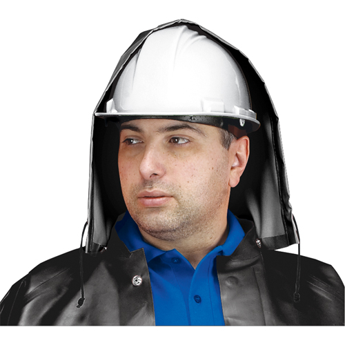 Capuchon imperm&eacute;able SBR Vulcan, Taille unique, Noir, Caoutchouc WestPier