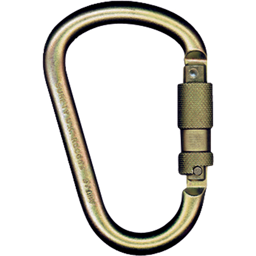 Carabiners, Steel, 5000 lbs Capacity WestPier