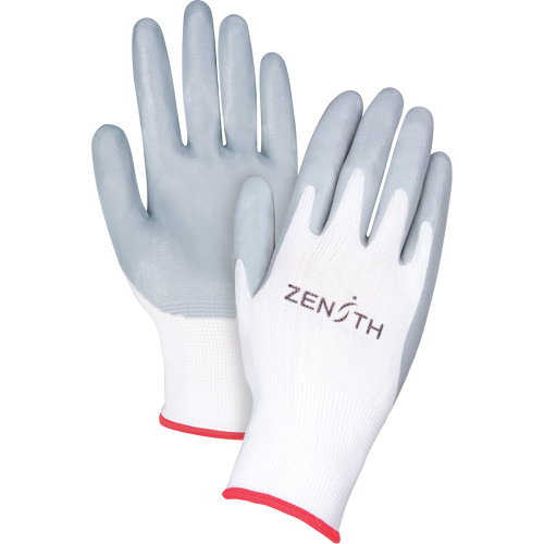 Gants l&eacute;gers enduits et respirants, 7/Petit, R&ecirc;vetement Mousse de nitrile, Calibre 13, Enveloppe en Polyester WestPier