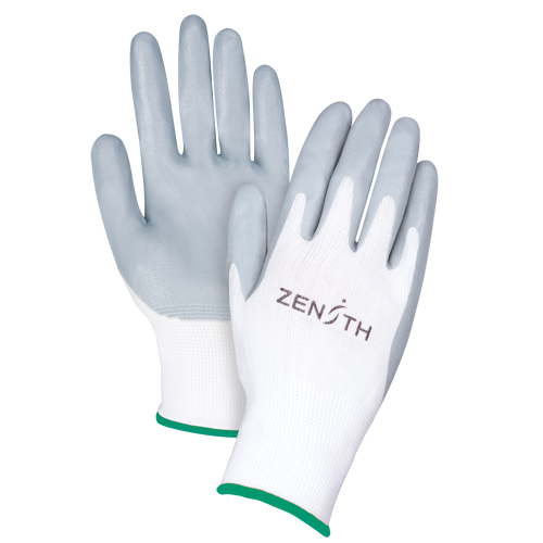 Gants l&eacute;gers enduits et respirants, 8/Moyen, R&ecirc;vetement Mousse de nitrile, Calibre 13, Enveloppe en Polyester WestPier