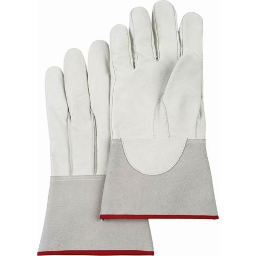 TIG Welding Gloves, Grain Pigskin, Size Medium WestPier